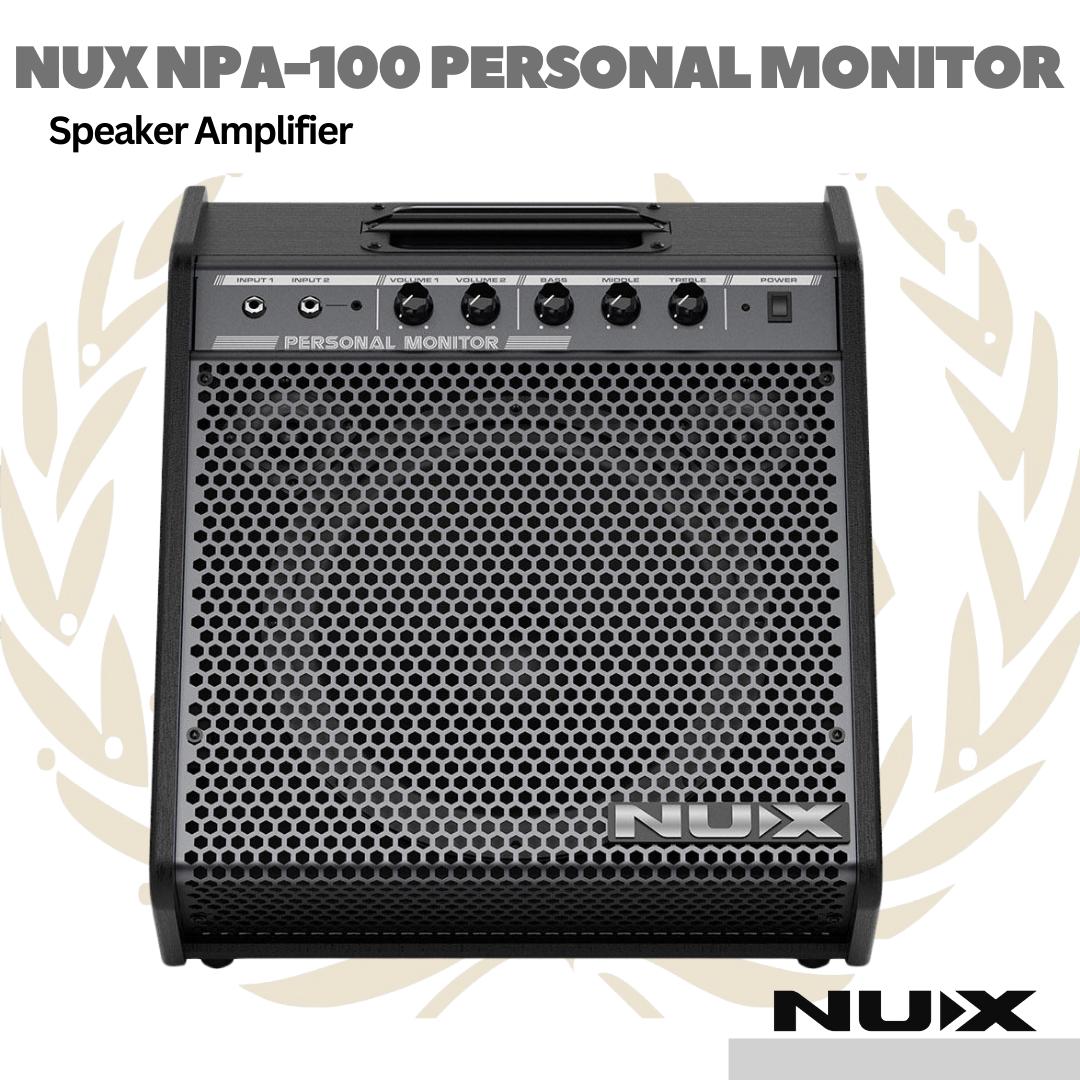 Nux NPA-100 Personal Monitor Amplifier - Speaker Amplifier Spiker Aktif | NPA100
