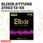 ELIXIR 21102 Attune Phosphor Bronze 13-56 Acoustic Guitar Strings - Senar Gitar Akustik