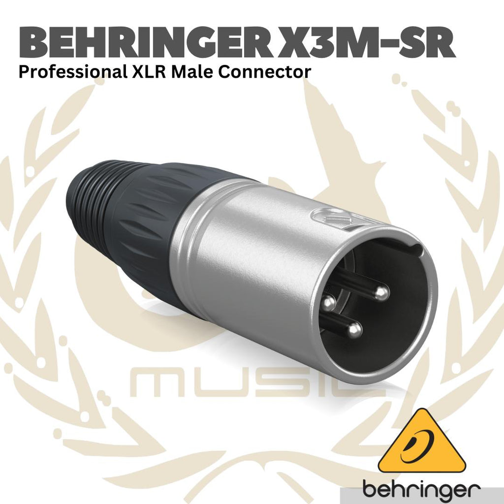 Behringer X3M Professional XLR Male Connector - Jack XLR Male 3 Pin X3-M