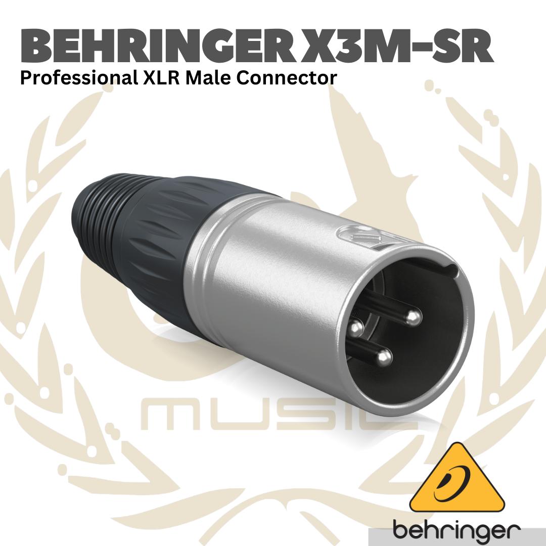 Behringer X3M Professional XLR Male Connector - Jack XLR Male 3 Pin X3-M