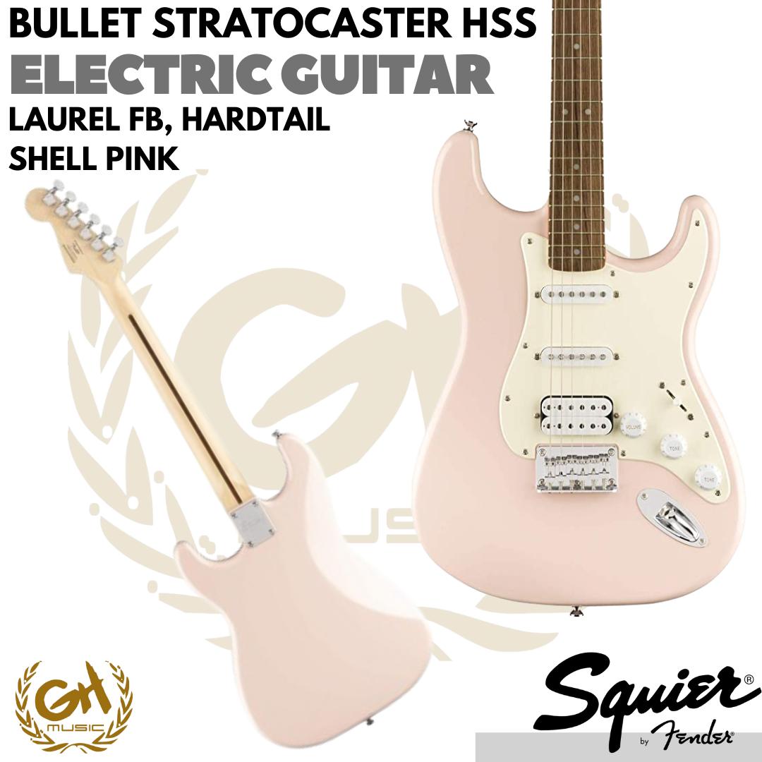 Squier Bullet Stratocaster HSS Electric Guitar, Laurel FB by Fender