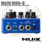 NUX Solid Studio NSS5 IR & Power Amp Simulator Pedal - Efek NSS-5