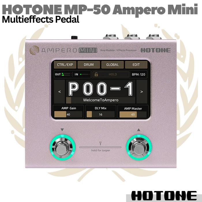 HOTONE MP50 Ampero Mini Multi effects Pedal | Efek Gitar Multieffect