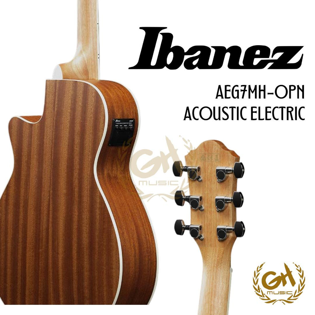 IBANEZ AEG7MH-OPN Gitar Akustik Elektrik