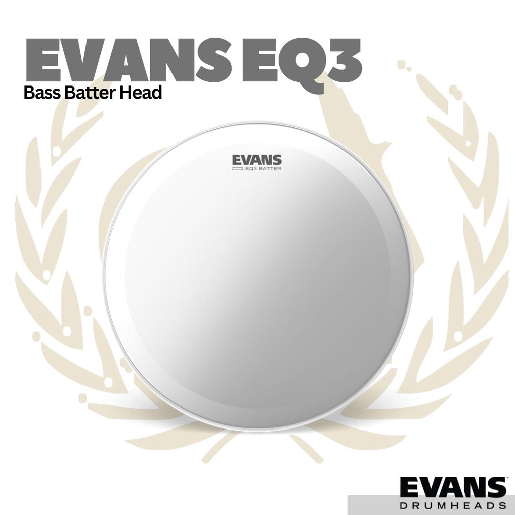Evans EQ3 Bass Batter Drum Head - Membran Bass Drum