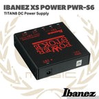 Ibanez XS Power PWR-S6 TITAN8 DC Power Supply - PWR S6 Adaptor Efek Gitar Pedal 9V/500mA PWRS6 TITAN-8