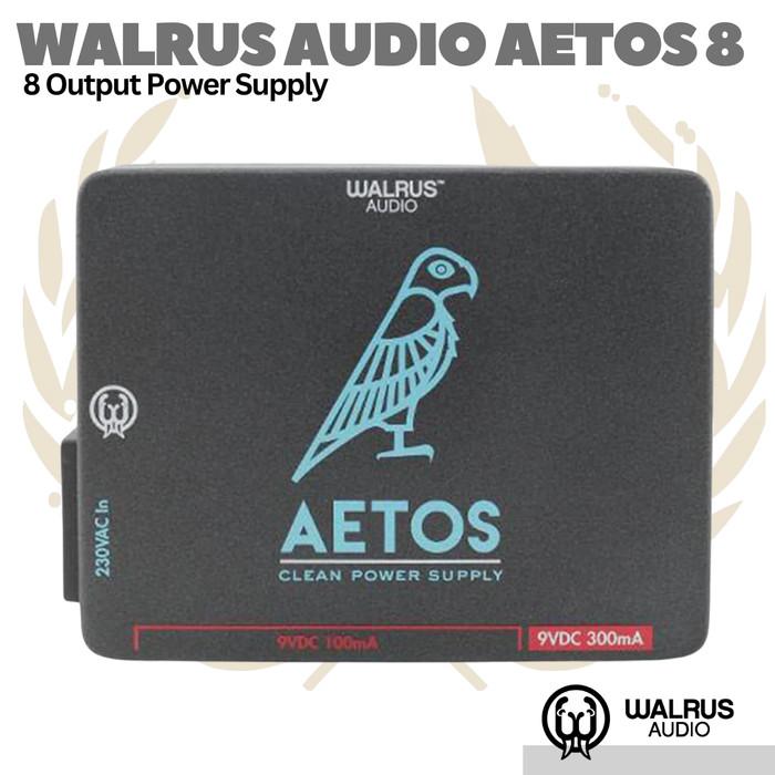 Walrus Audio Aetos 8-output Power Supply V2 - Adaptor Efek Multi