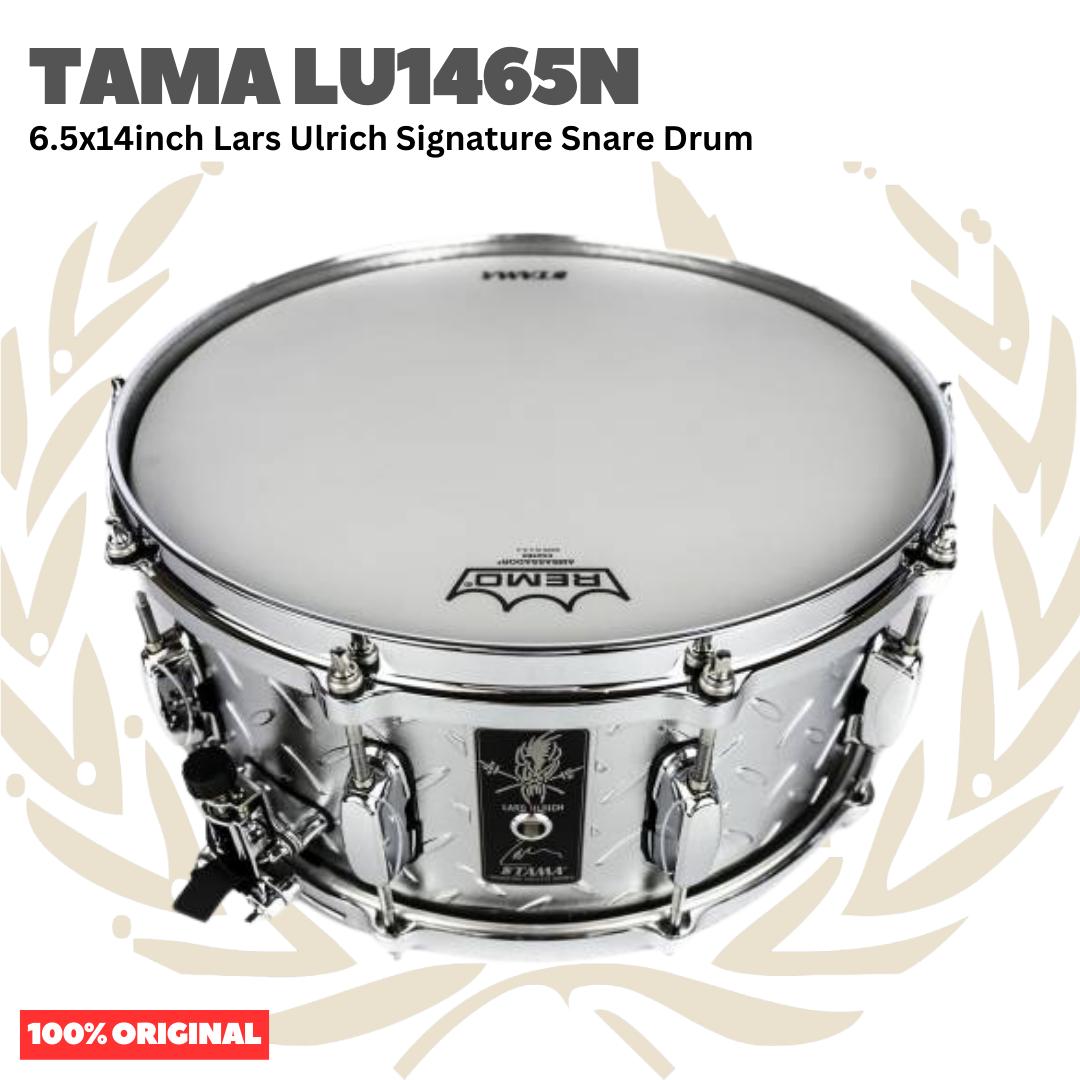 TAMA LU1465N 6.5x14inch Lars Ulrich Signature Snare Drum - Senar Drum Drummer Metalica Signatur Original Asli