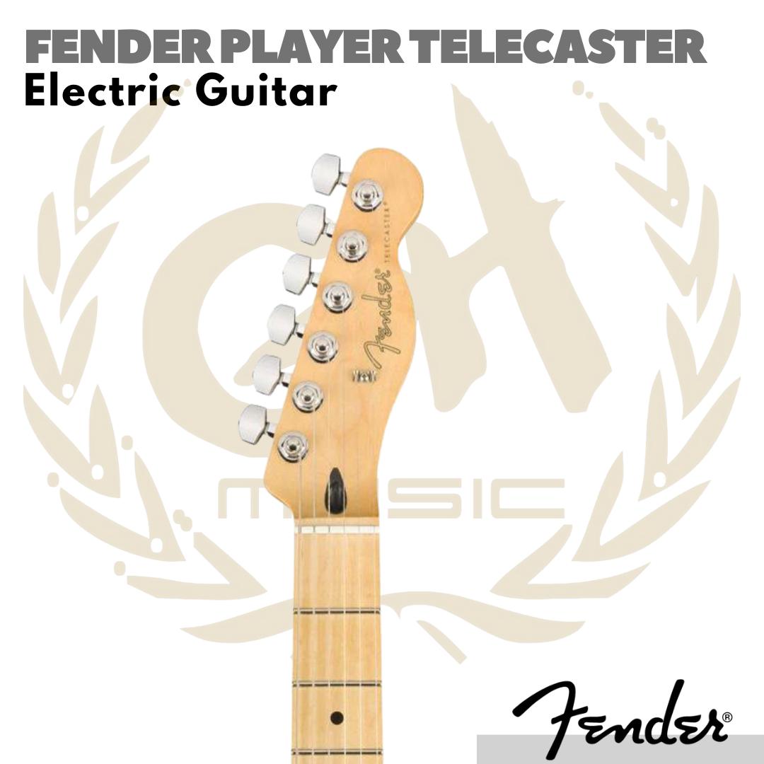 Fender Player Telecaster Electric Guitar, Maple FB | Gitar Listrik