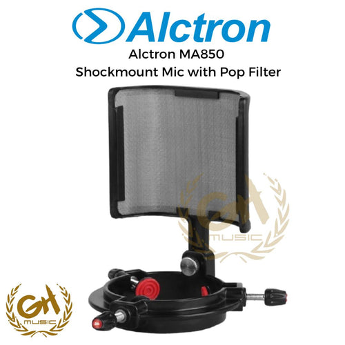 Alctron MA850 Shockmount Mic with Pop Filter