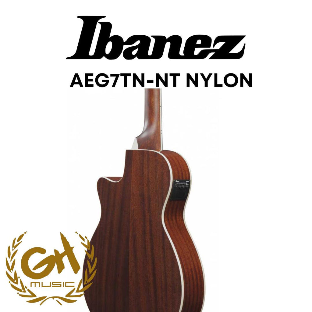 IBANEZ AEG7TN-NT NYLON GITAR AKUSTIK ELEKTRIK CLASSIC