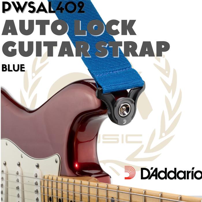 D'ADDARIO PWSAL402 AUTO LOCK GITAR/BASS STRAP