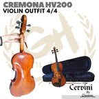 CREMONA HV200 VIOLIN OUTFIT 4/4 | Biola HV 200
