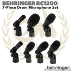 Behringer BC1200 7 piece Drum Microphone Set | Mic BC 1200