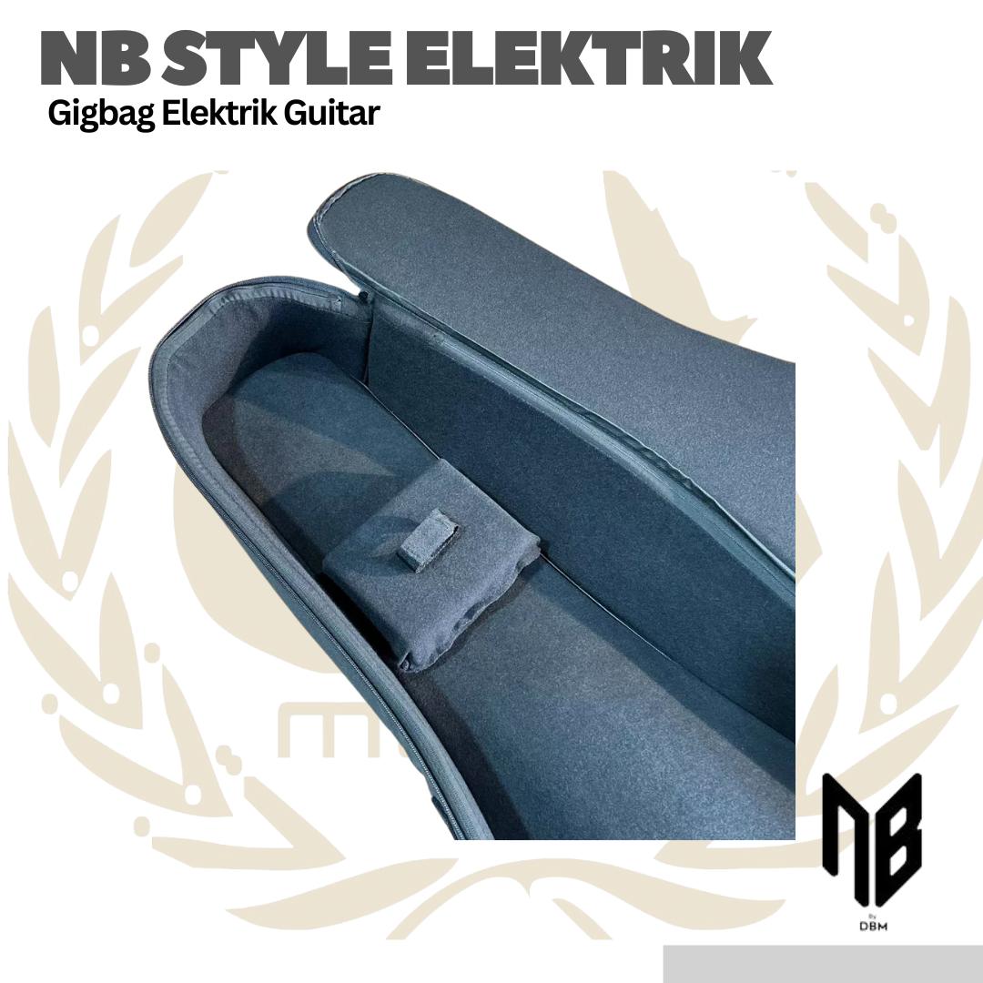 NB STYLE ELECTRIC GUITAR GIGBAG BY DBM - TAS GITAR ELEKTRIK GIG BAG