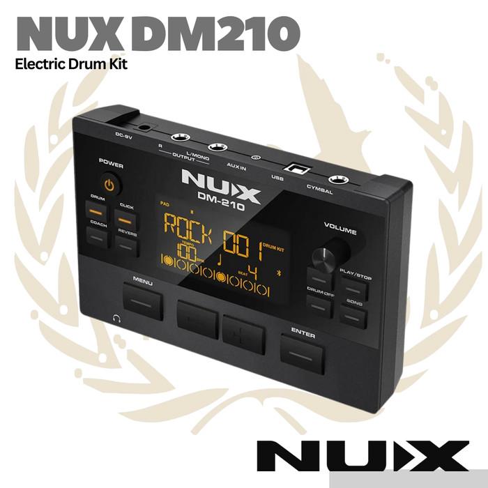 NUX DM210 Electric Drum Kit Digital | Elektrik Set DM-210 Original