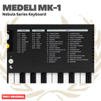 MEDELI MK-1 37-Keys Nebula Series Keyboard Portable - MK1 Keyboard Mini USB-C Original Asli