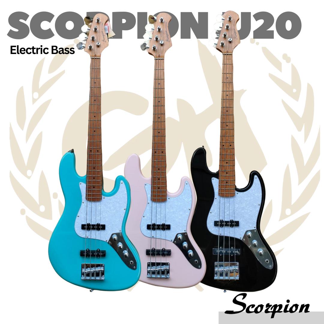 SCORPION JJ20 Electric Bass - Bass Elektrik Listrik JJ-20