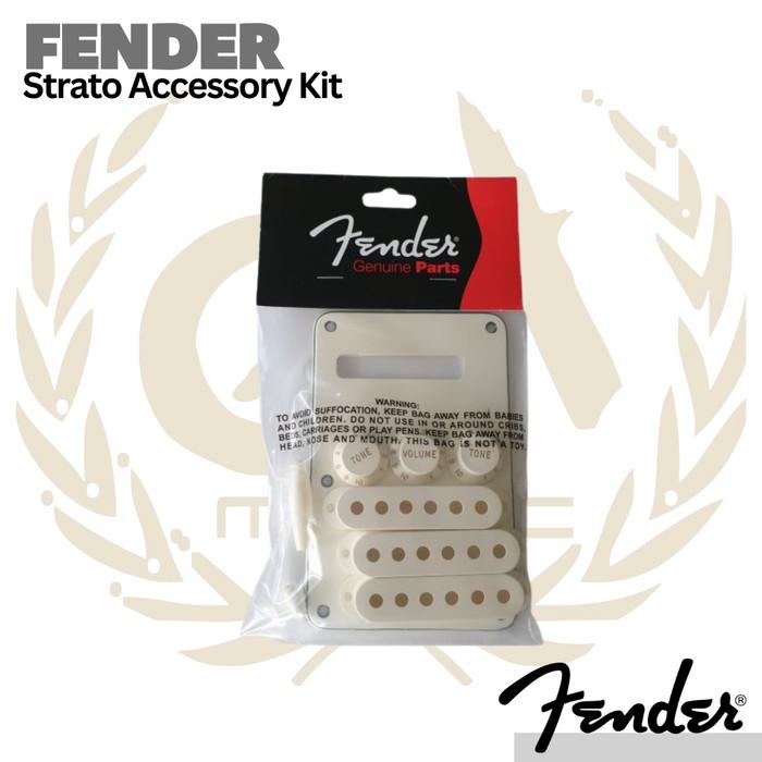Fender Stratocaster Accessory Kit - Part Gitar Pickguard Pickup Knop