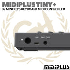MIDIPLUS TINY+ 32 Mini Keys Keyboard Midi Controller | Tiny