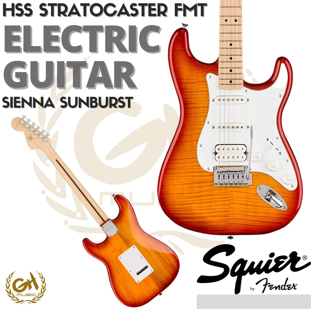 SQUIER AFFINITY SERIES STRATOCASTER FMT, MAPLE FB - GITAR ELEKTRIK