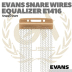 EVANS EQUALIZER SERIES 16 Strand Snare Wire - Snappy Drum