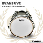 EVANS UV2 Coated Drum Head | Tom Batter Drumheads Original