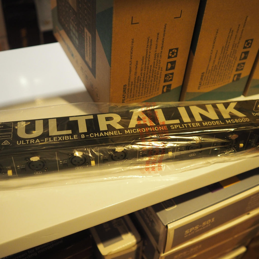 BEHRINGER ULTRALINK MS8000 8 Channel Microphone Splitter