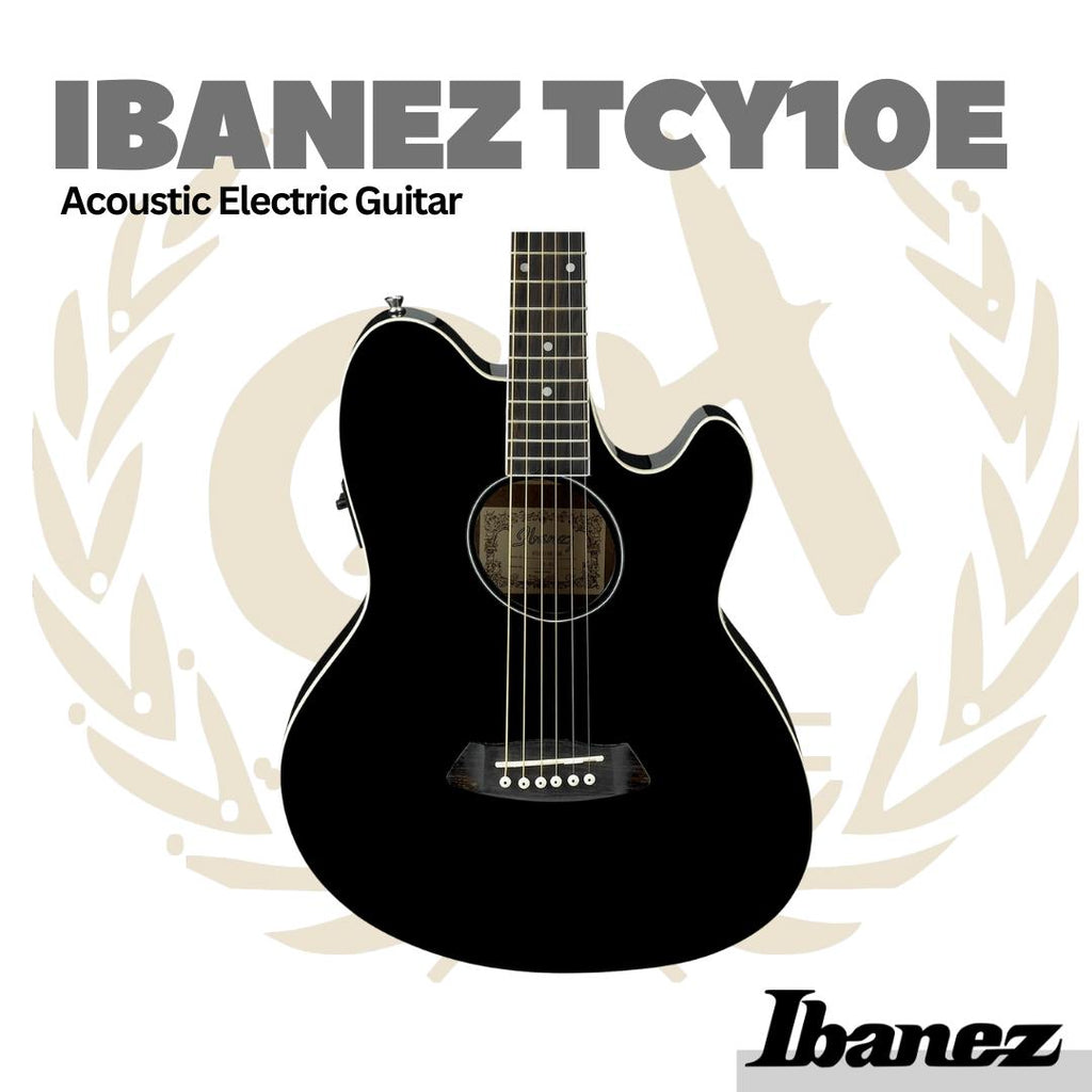 Ibanez TCY10E Acoustic/Electric Guitar - Gitar Akustik Elektrik