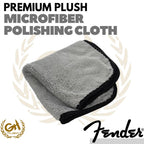 FENDER PREMIUM PLUSH MICROFIBER POLISH CLOTH - Kain Pembersih Gitar