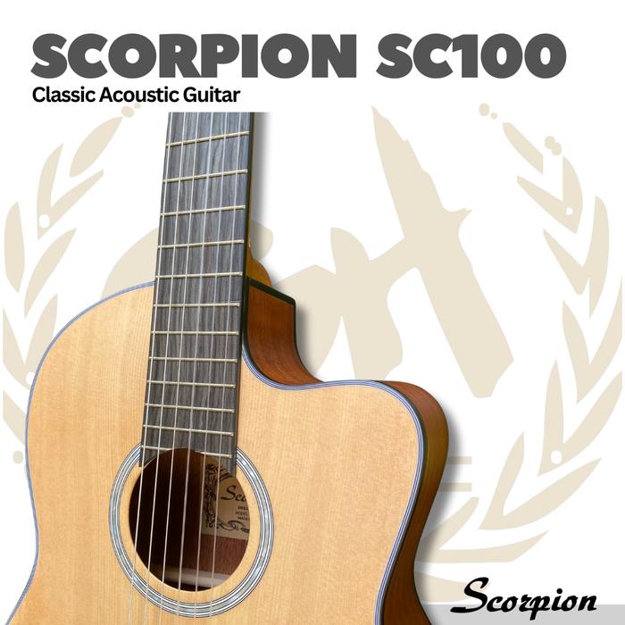 Scorpion SC100 Nylon Classic Acoustic Guitar