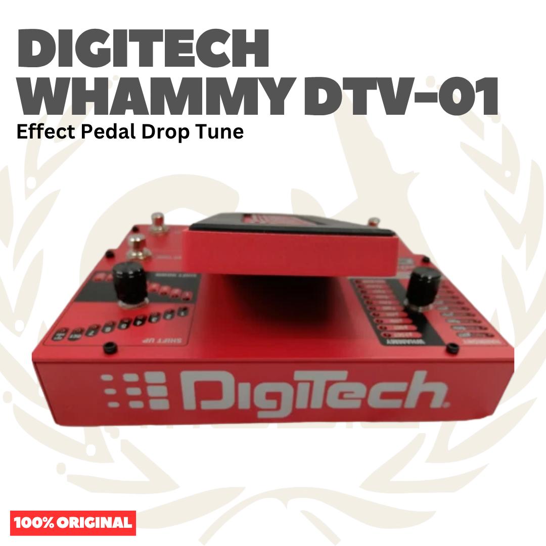 DIGITECH WHAMMY DTV-01 Classic Pitch Shifting Pedal With Drop & Raised Tuning Effect Pedal for Bass Guitar - Efek Pedal Gitar Bass