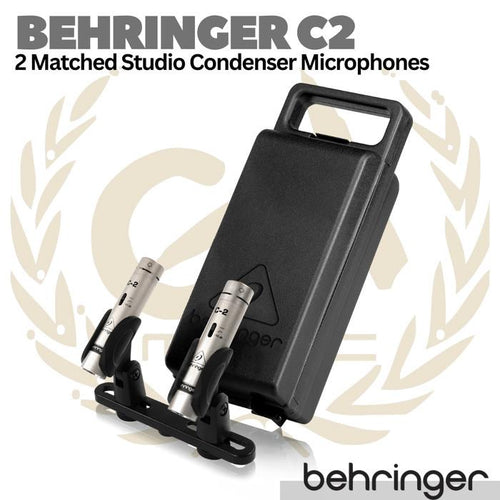 BEHRINGER C2 Studio Condenser Microphones Pencils | Mic Kondensor