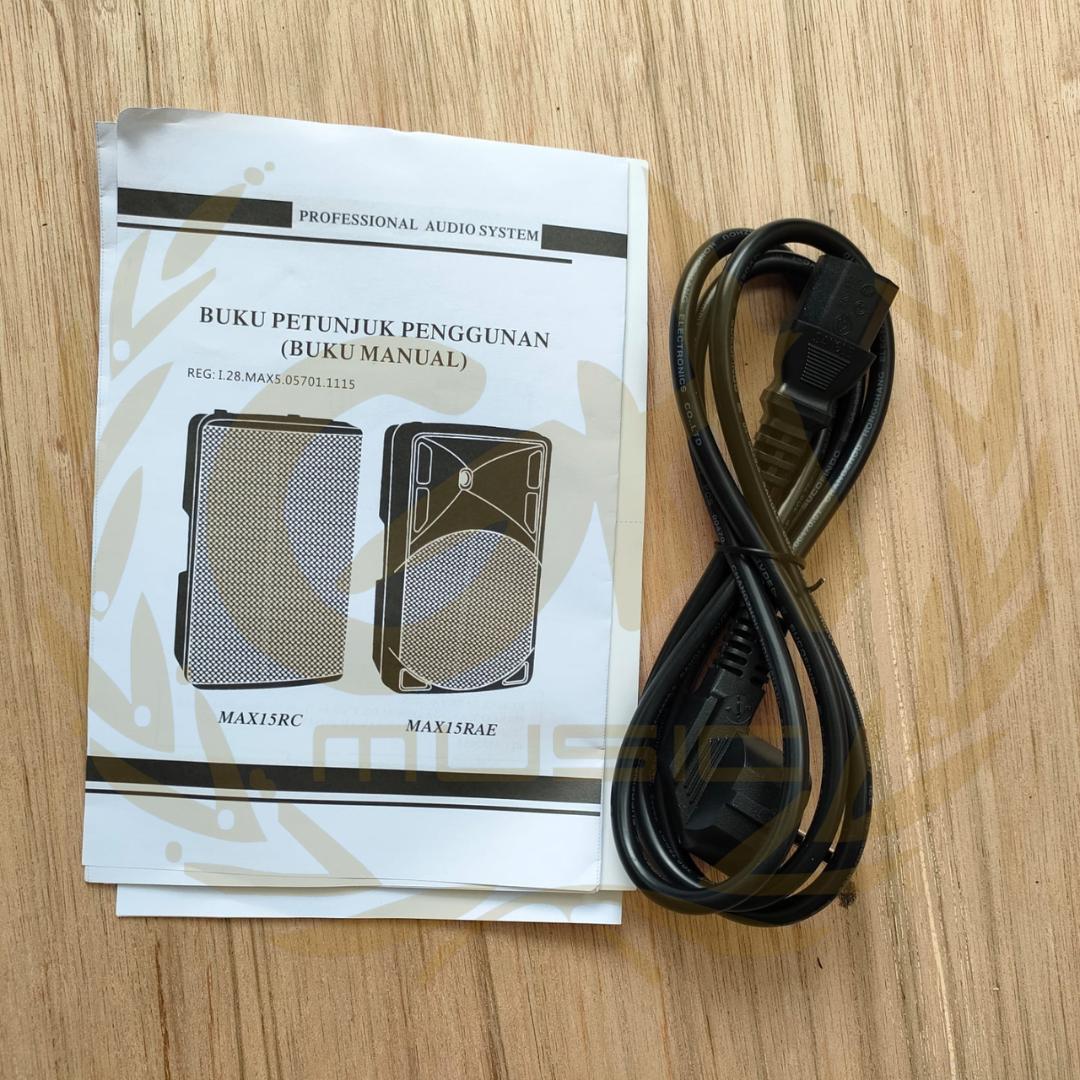 BARETONE MAX15RC 15" Active Speaker | Spiker Aktif Max 15 RC