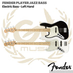 Fender Player Jazz Bass Left-Handed Guitar, Maple FB- Bass Kidal
