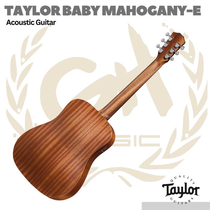 Taylor Baby Mahogany-e Acoustic Guitar + Bag - Gitar Akustik