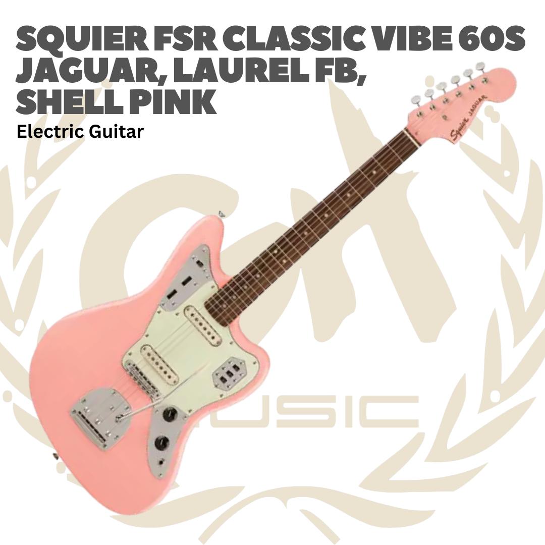 Squier FSR Classic Vibe 60s Jaguar Electric Guitar - Gitar Elektrik