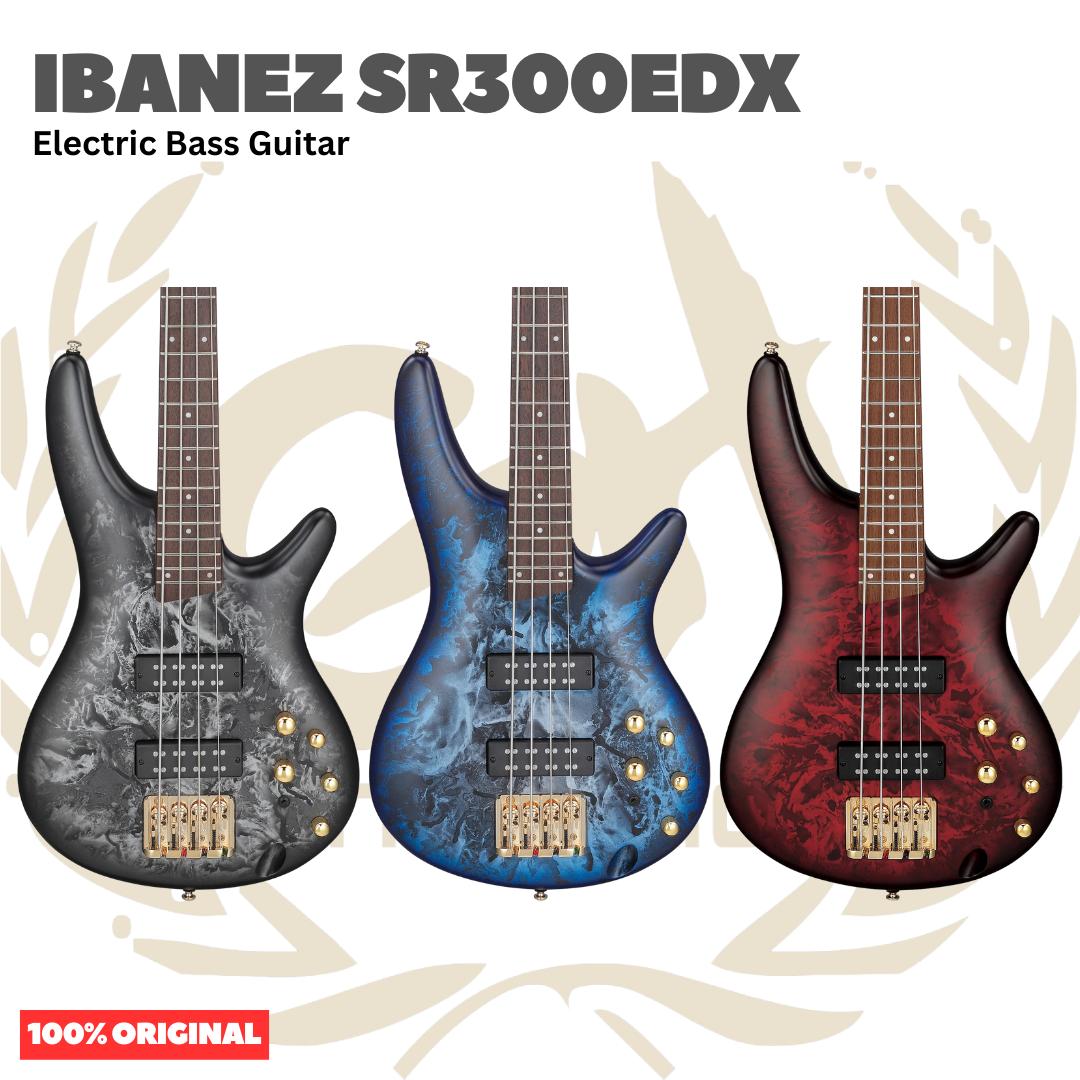 Ibanez SR300EDX Electric Bass Guitar - Bass Listrik Elektrik Original Asli