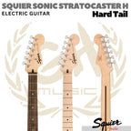 SQUIER SONIC STRATOCASTER HT H Electric Guitar | Gitar Elektrik - BLACK