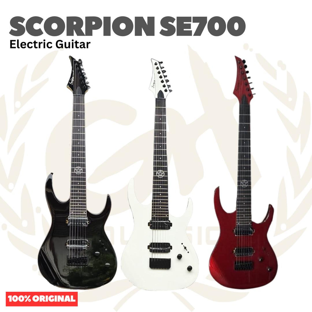 Scorpion SE700 Electric Guitar - Gitar Listrik Elektrik SE-700