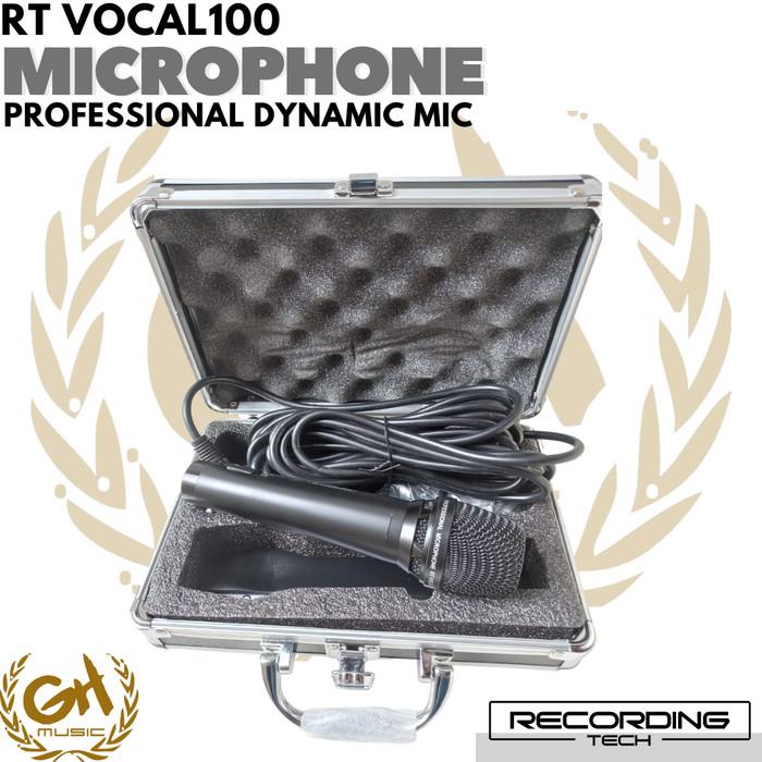 Recording Tech RT Vocal100 Professional Dynamic Mic - Mic RT Vocal 100 Microphone
