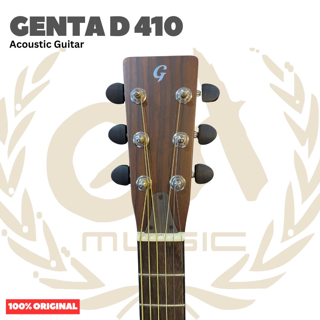 Genta D 410 Acoustic Guitar - Gitar Akustik Genta D410 Original Asli