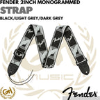 Fender 2inch Monogrammed Guitar Strap | STRAP GITAR FENDER