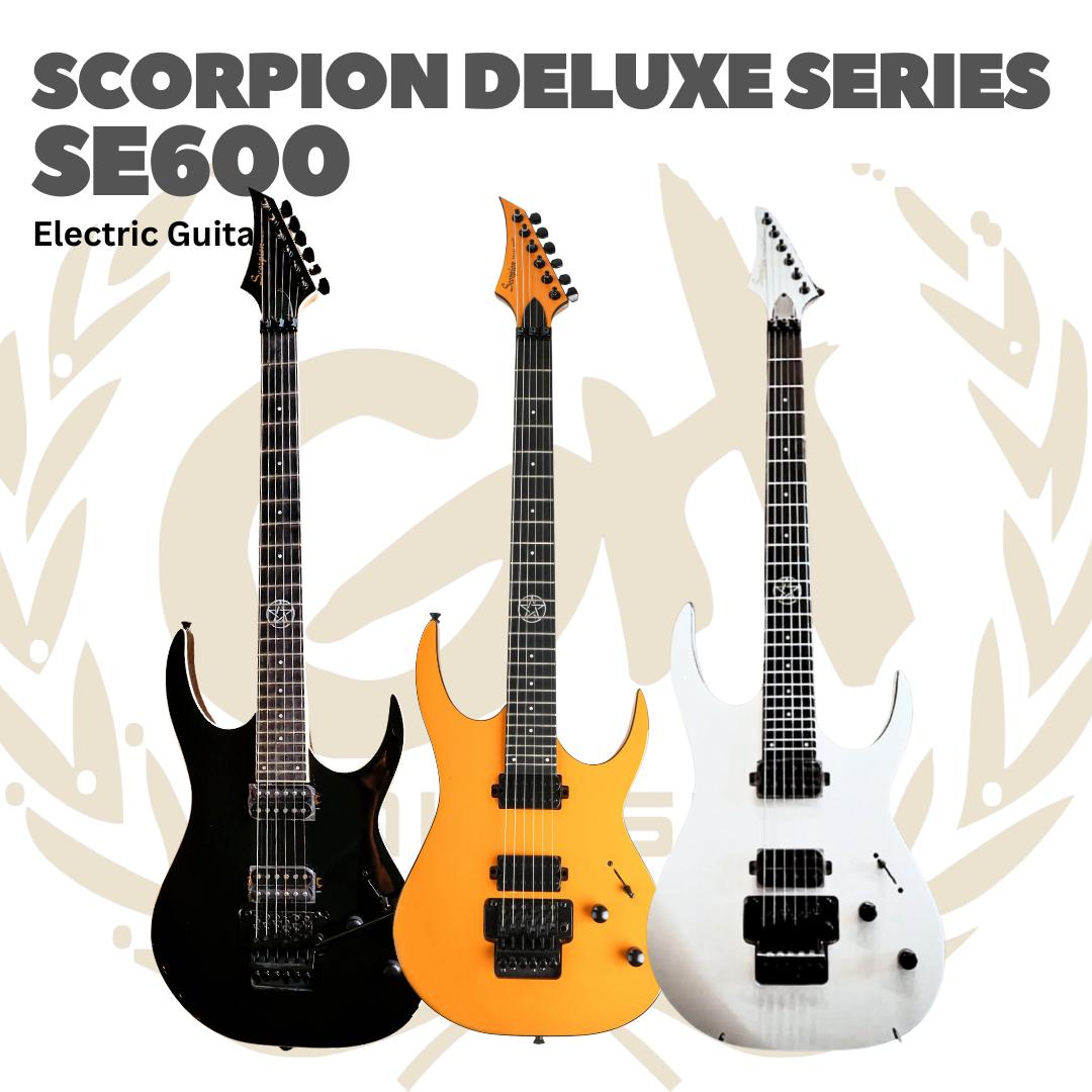 Scorpion SE600 Deluxe Series Updown Model Electric Guitar - Gitar Listrik Elektrik Up Down SE 600 Original Asli
