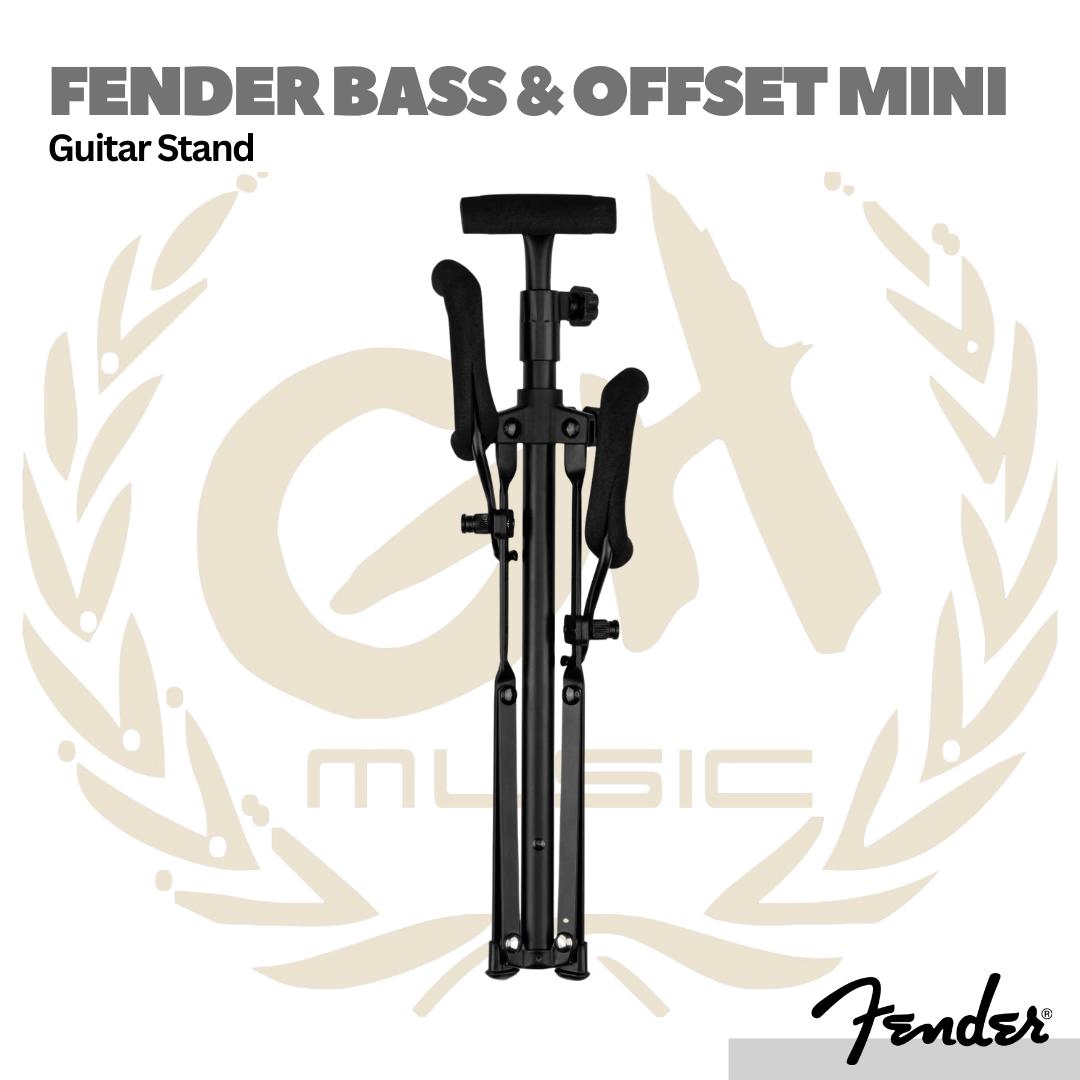 Fender Bass & Offset Mini Guitar Stand - Stan Gitar Bass Lantai Mini