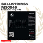GALLISTRINGS MS0946 Electric Guitar Strings 09-46 - Senar Gitar Listrik Elektrik Galli Strings MS946 Original Asli