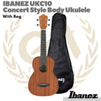 IBANEZ UKC10 Concert Style Body Ukulele w/Bag
