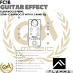 FLAMMA FC18 Clean Boost Pedal Guitar Effect - Efek Gitar