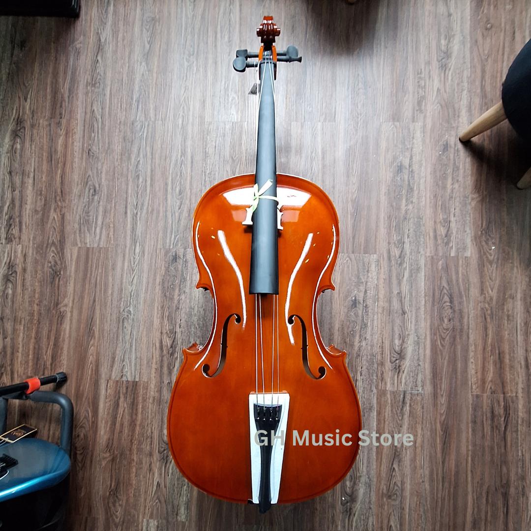 Cavaliers CC18-CP Cello Outfit | 4/4 3/4 1/2 Size
