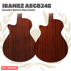 Ibanez AEGB24E Acoustic Bass Guitar - Gitar Bass Akustik Elektrik dengan Preamp